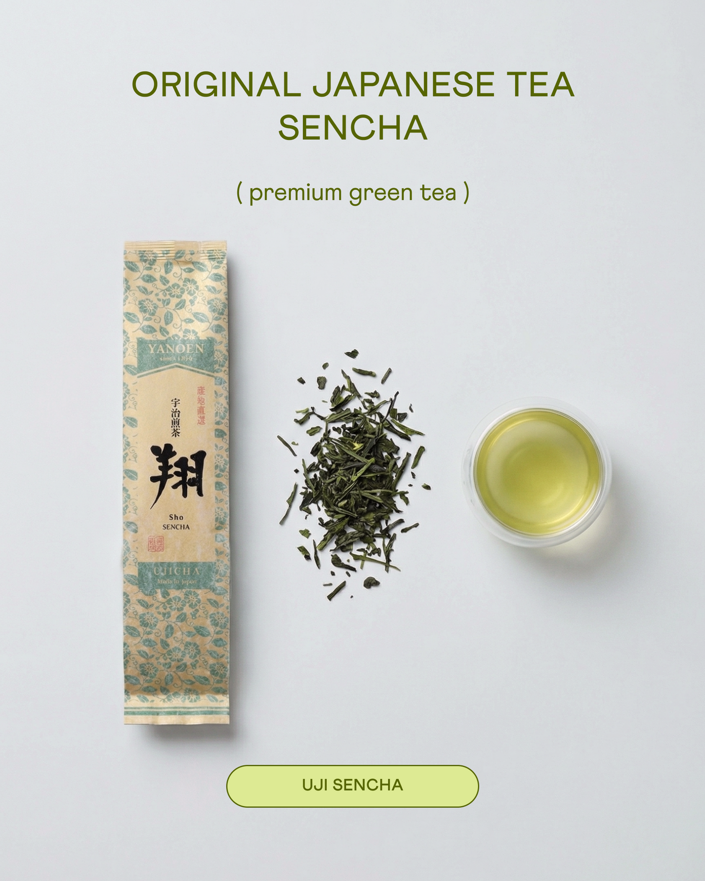Premium Sencha Tea, 100 g (Yanoen)