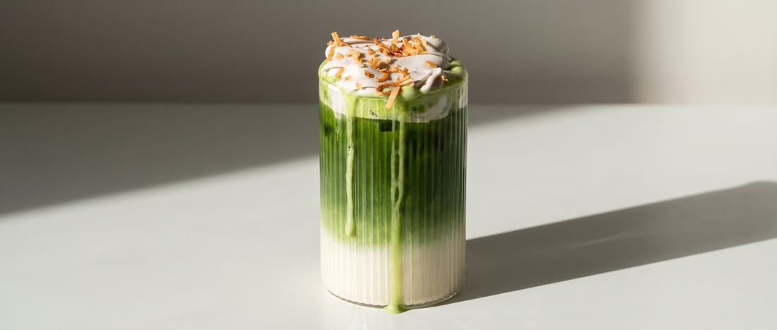 Banana Matcha Latte