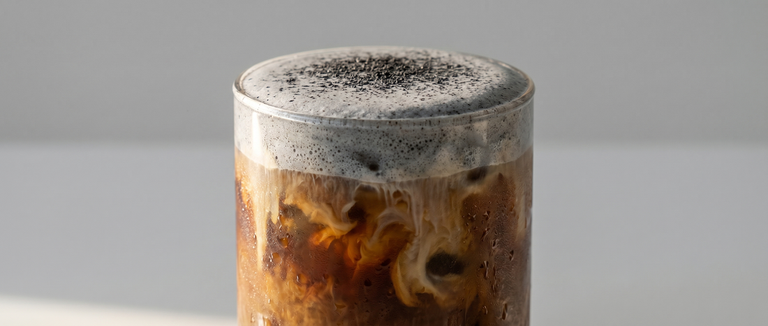 hojicha black sesame latte recipe