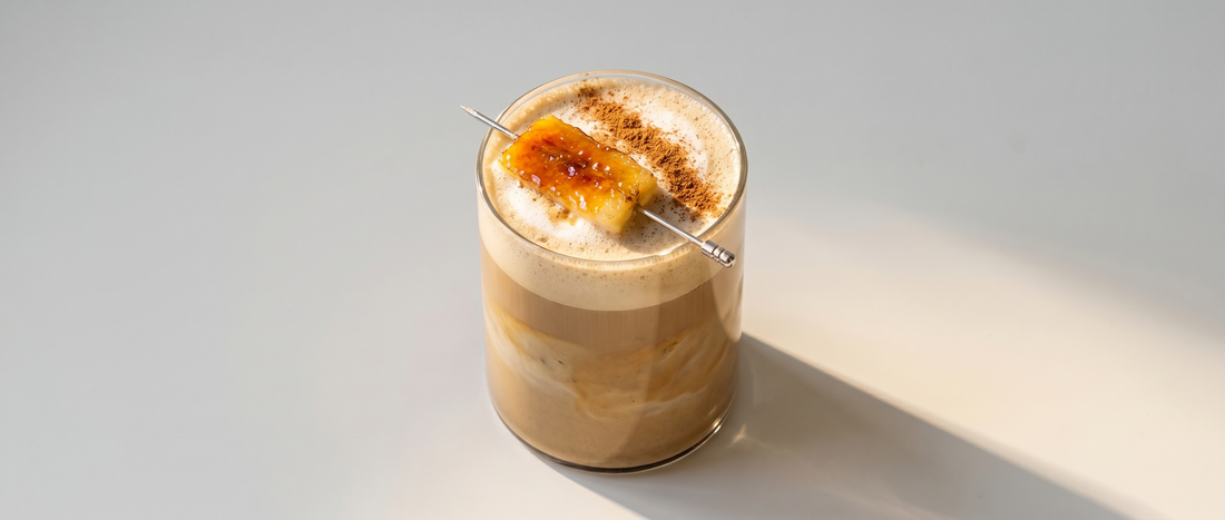 hojicha banana latte recipe