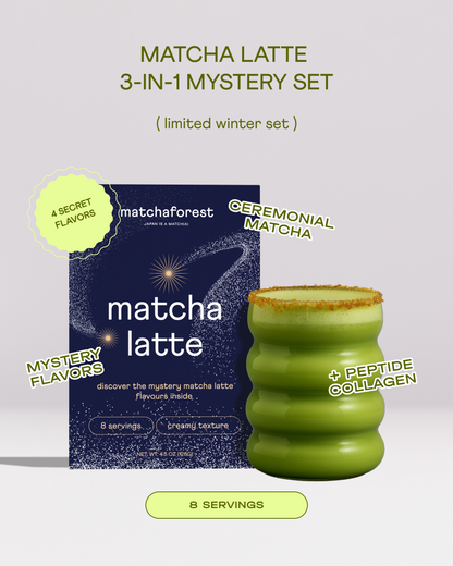 Mystery Matcha Latte 3-in-1 Set