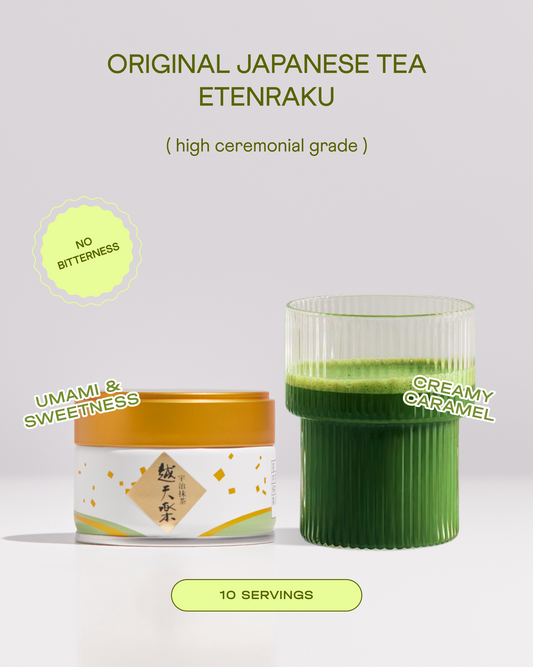 High Ceremonial Matcha Uji Etenraku 20g. Yanoen Kyoto