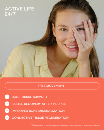 Marine Tripeptide Collagen Powder for Bones + Joints — Box