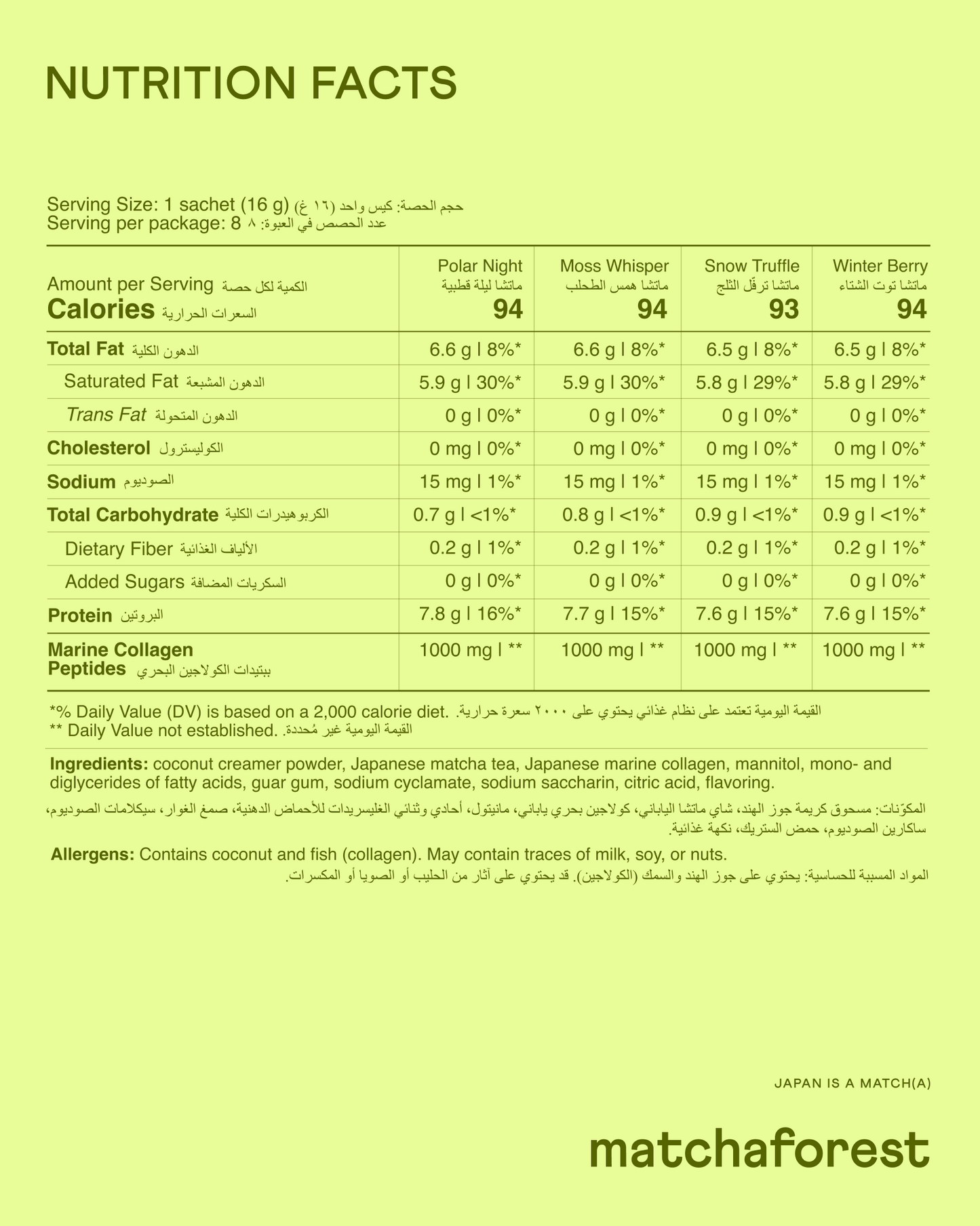 Mystery Matcha Latte 3-in-1 Set