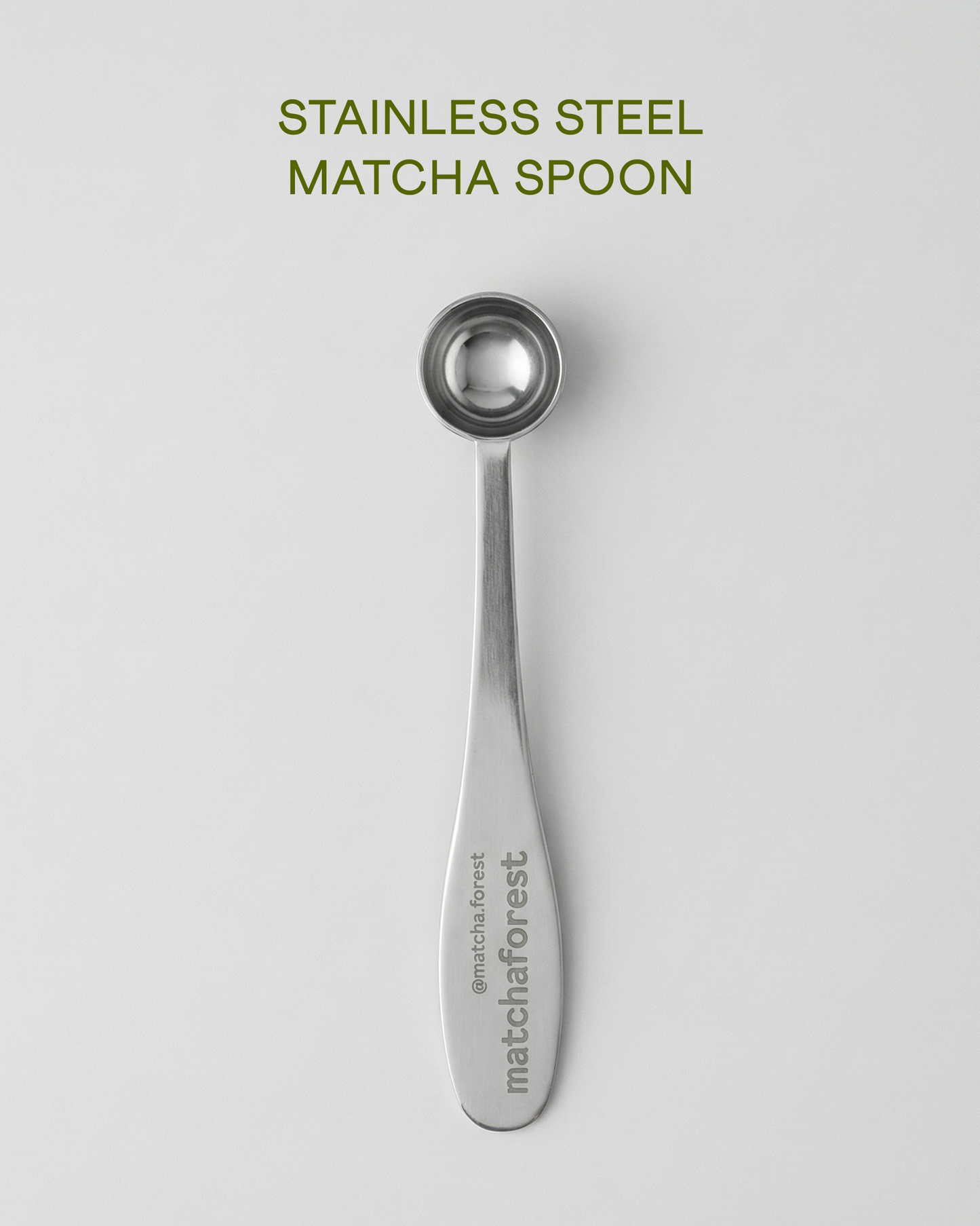 Matcha Measuring Spoon – Stainless Steel
