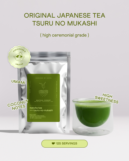 Wholesale Ceremonial Matcha Tsuru-no-Mukashi, 250 g