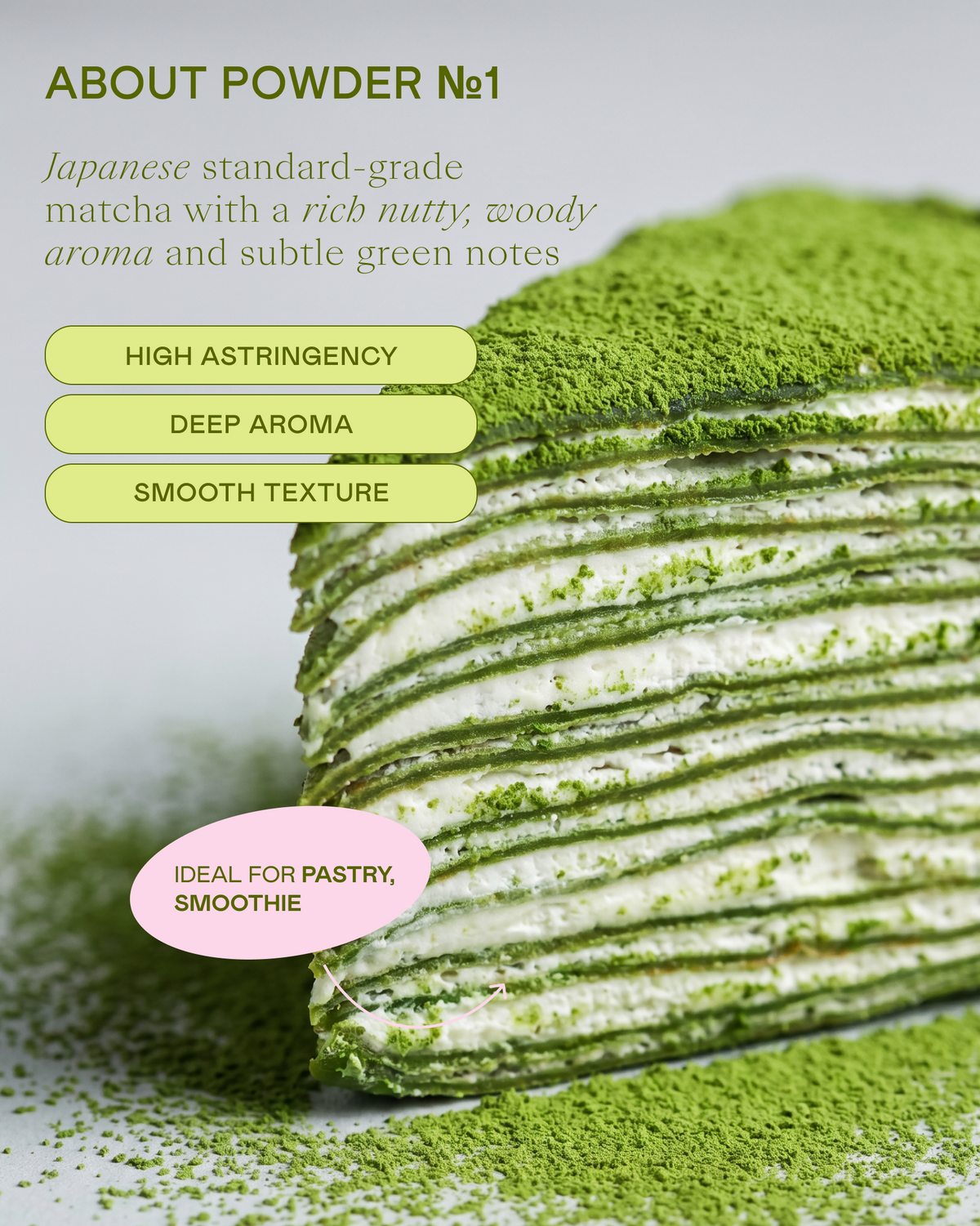 Wholesale Standard Matcha Powder №1, 250 g